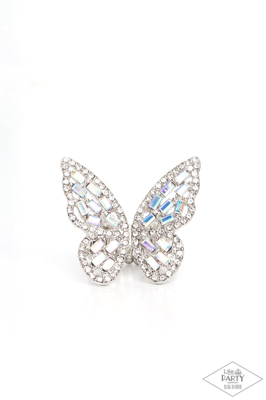 Flauntable Flutter - Multi - Paparazzi Ring