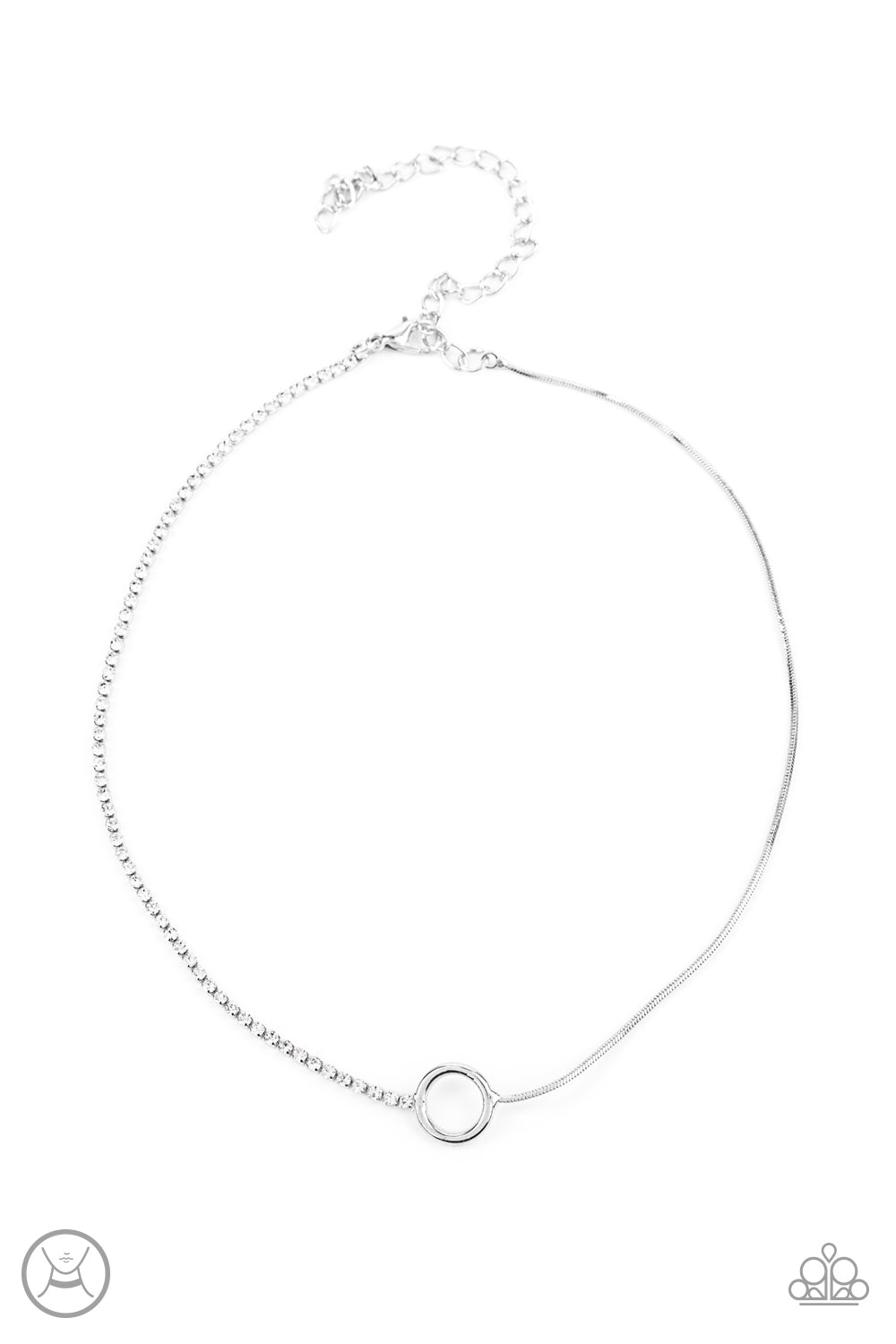 Gotta Split - White - Paparazzi Necklace