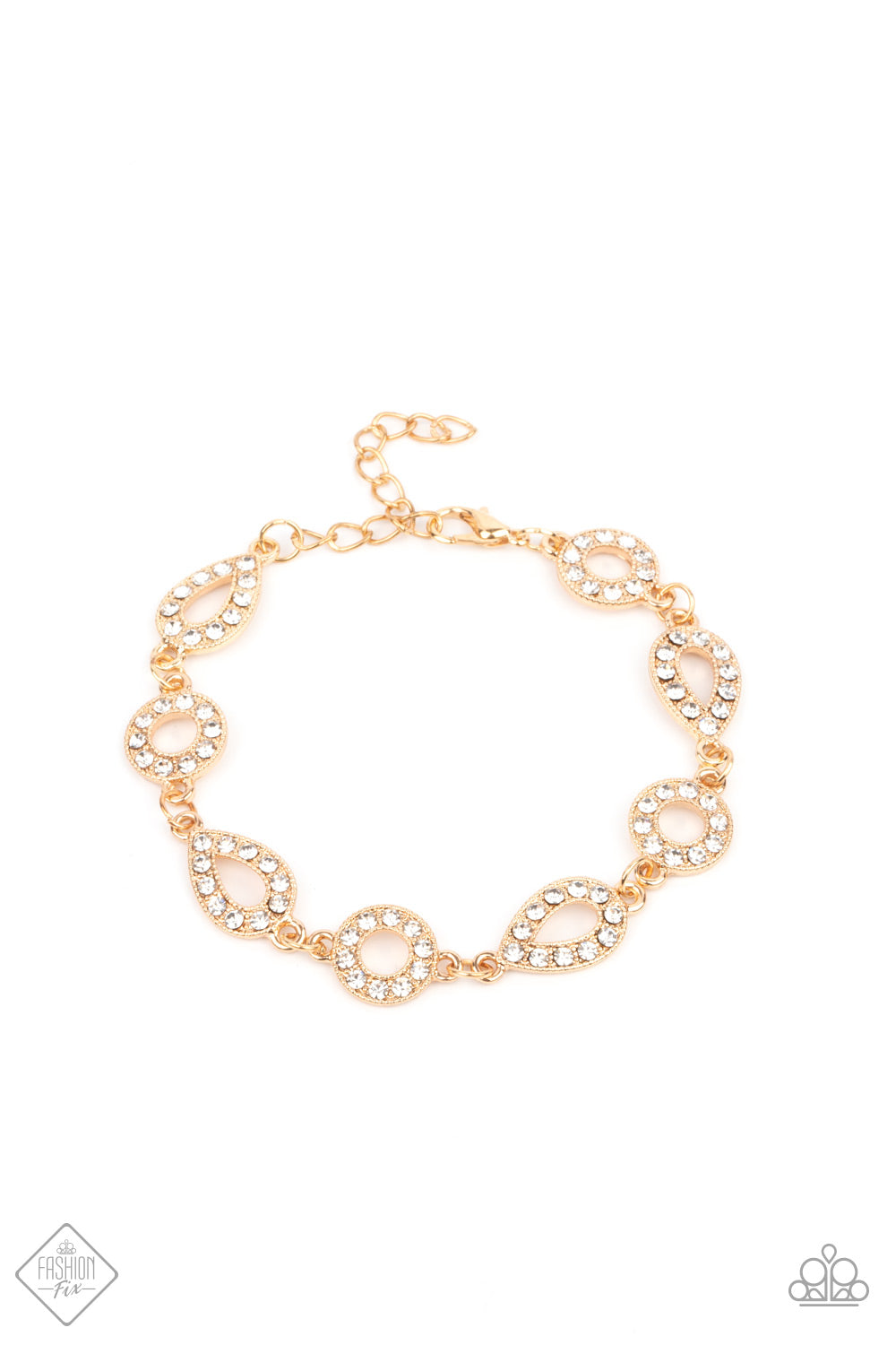 Royally Refined - Gold Paparazzi Bracelet