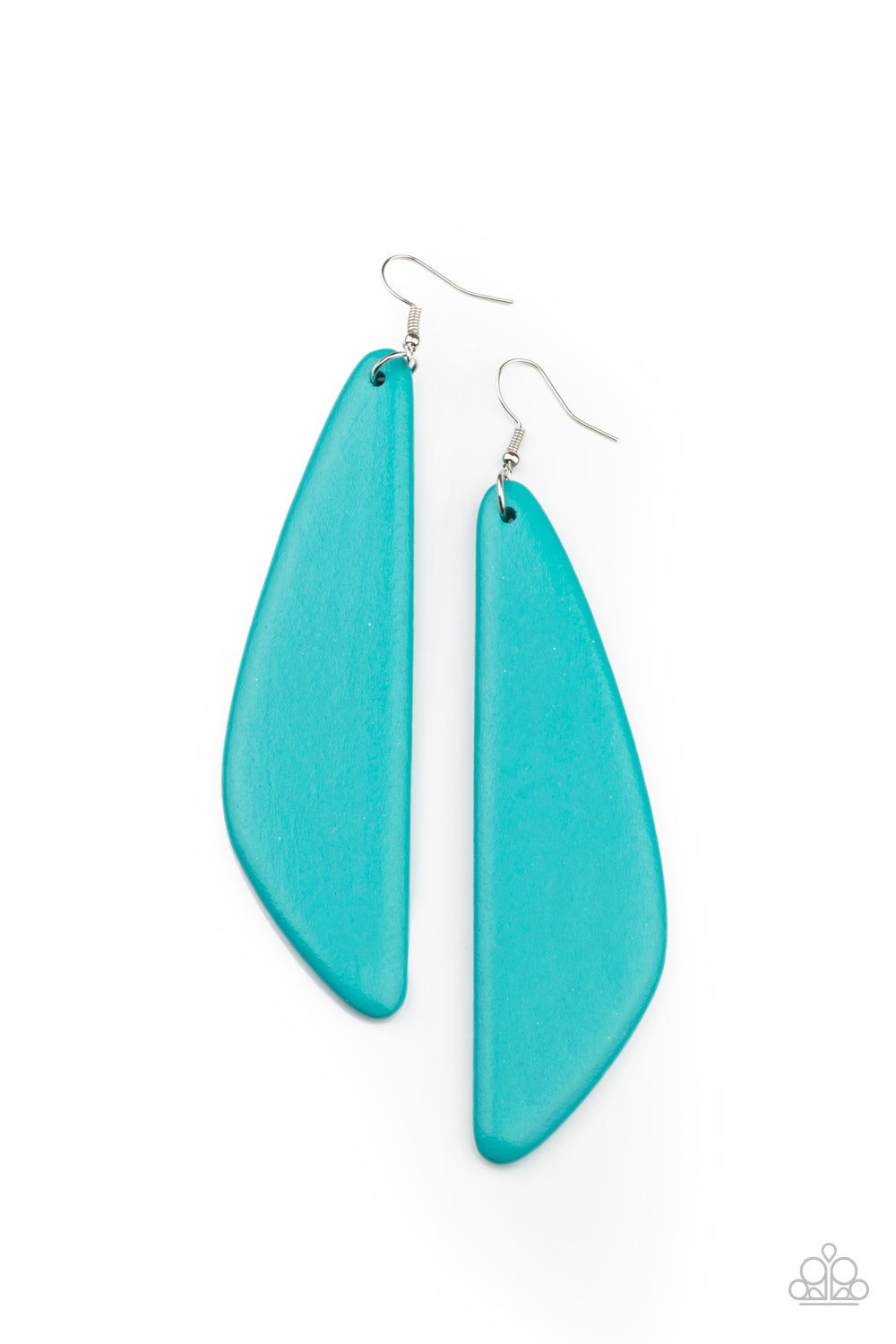 Scuba Dream - Blue - Paparazzi Earrings