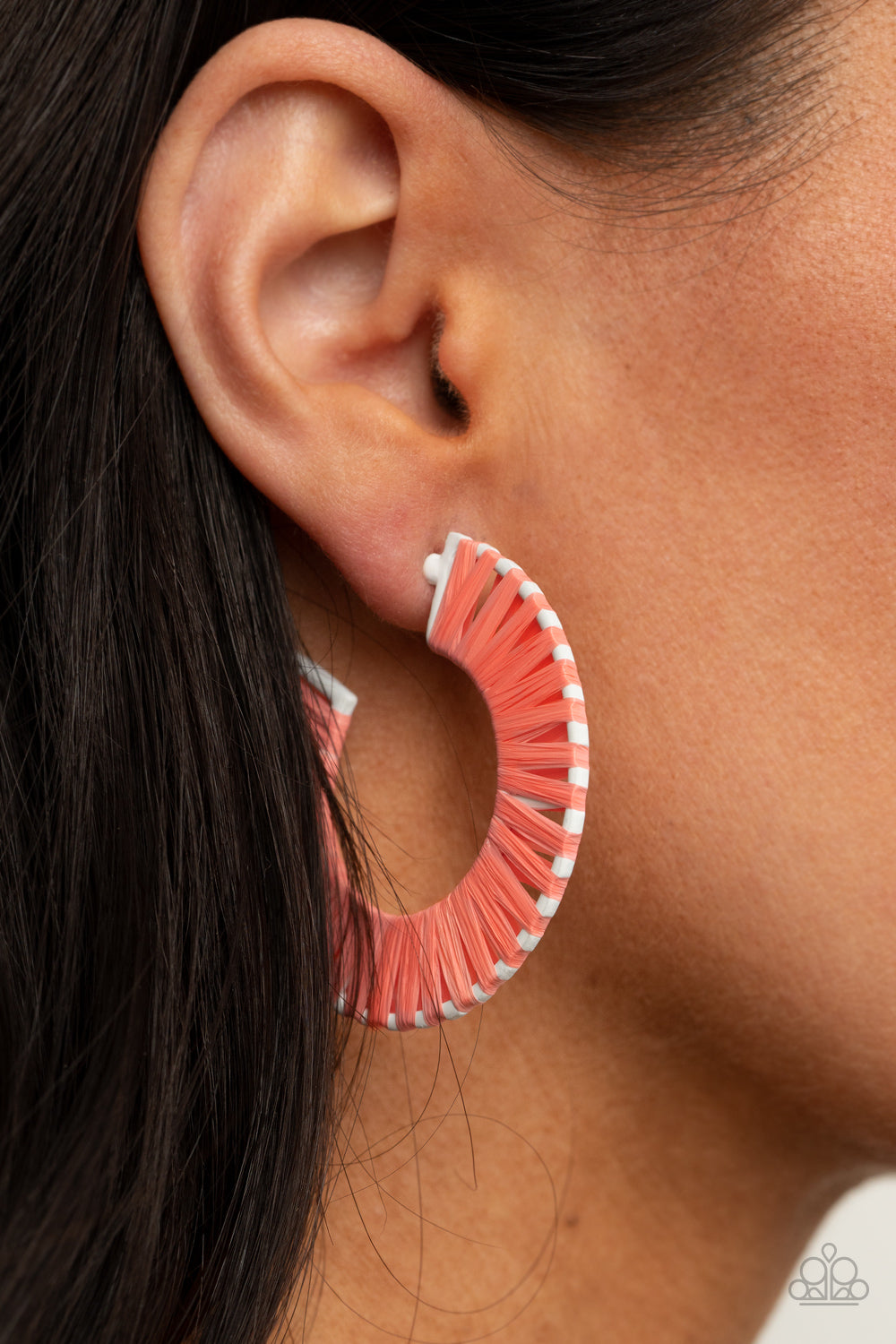 Everybody Conga! - Orange - Paparazzi Earrings