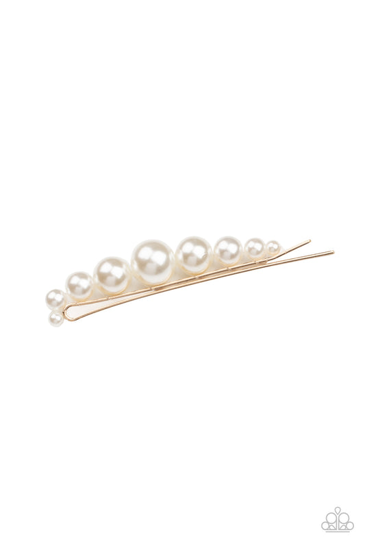 Elegantly Efficient - Gold Hair Clip