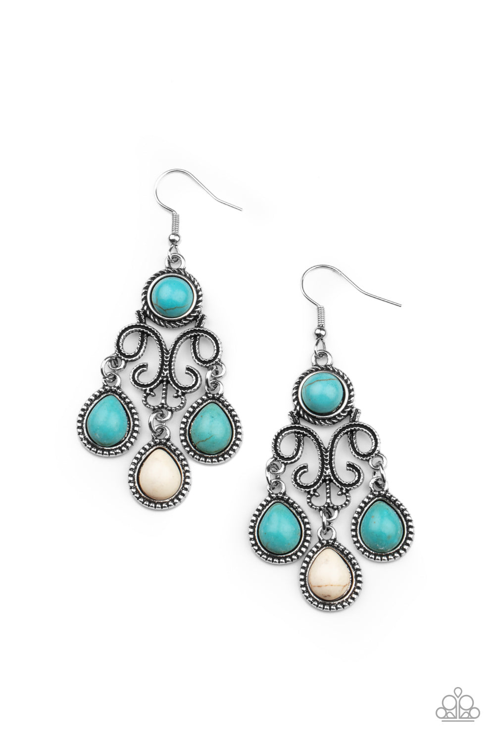 Canyon Chandelier - Multi Paparazzi Earrings