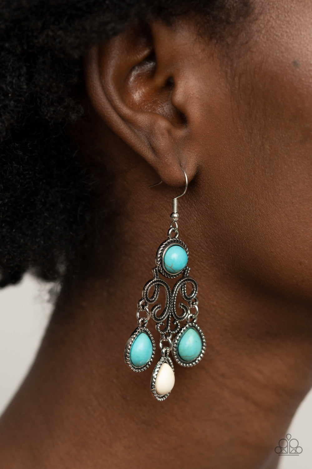 Canyon Chandelier - Multi Paparazzi Earrings