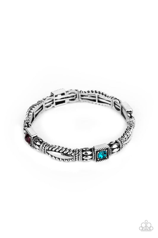 Get This GLOW On The Road - Multi - Paparazzi Bracelet