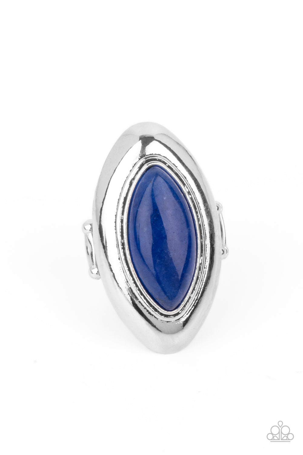 Sahara Seer - Blue - Paparazzi Ring