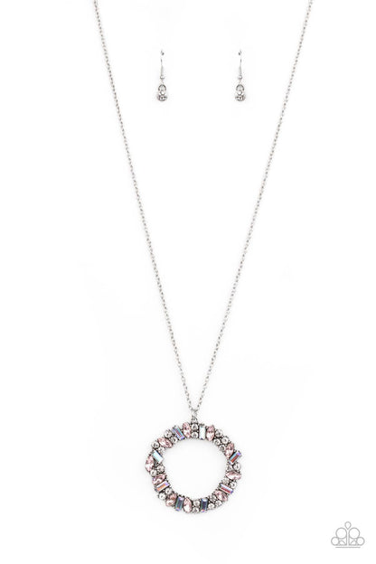 Wreathed in Wealth - Pink - Paparazzi Necklace