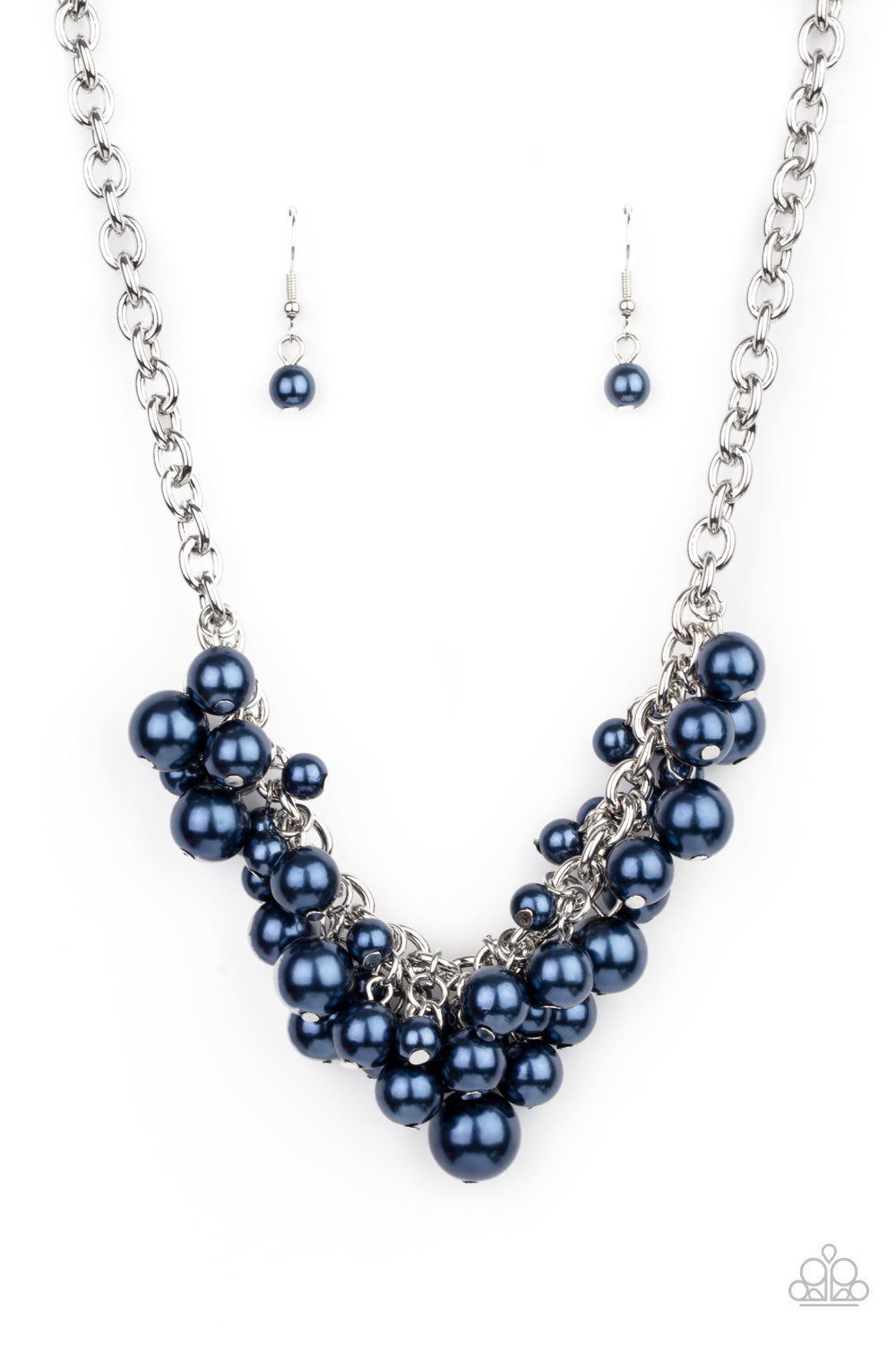 Down For The COUNTESS - Blue - Paparazzi Necklace