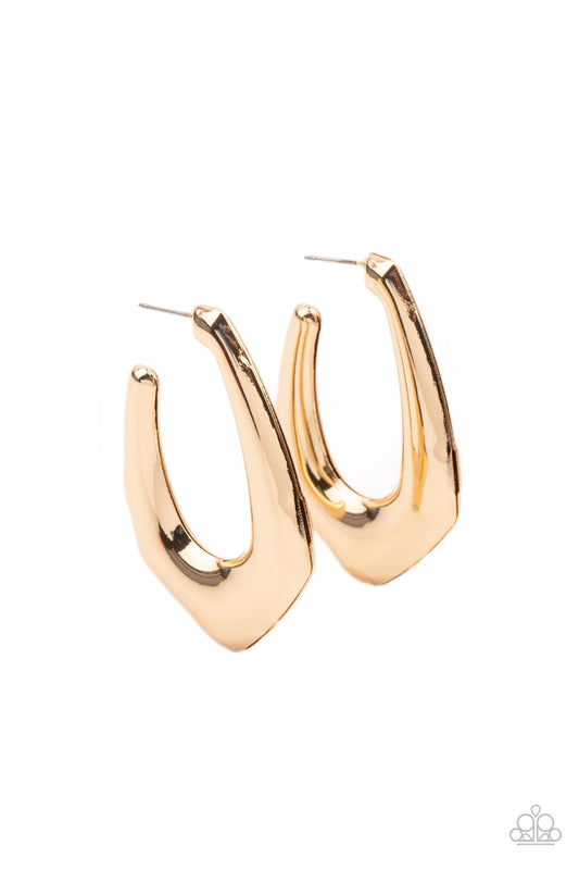 Find Your Anchor - Gold - Paparazzi Earrings