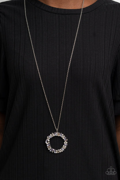 Wreathed in Wealth - Purple - Paparazzi Necklace