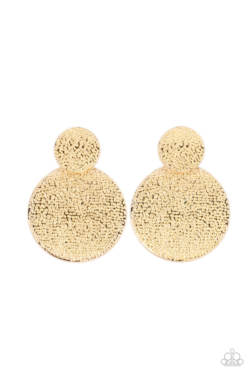 Refined Relic - Gold - Paparazzi Earrings