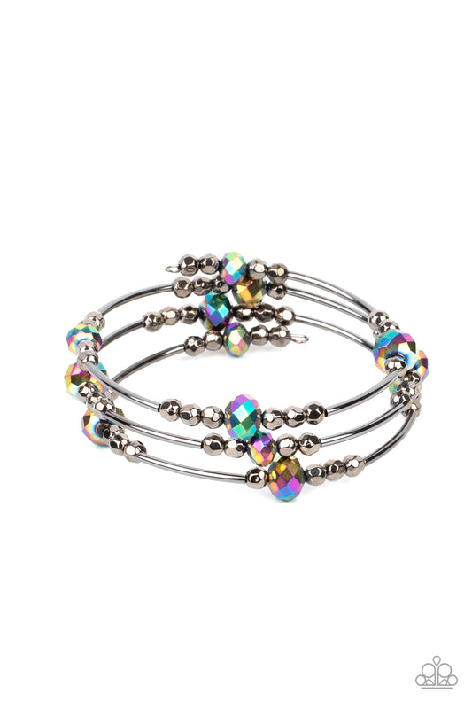 Showy Shimmer - Multi - Paparazzi Bracelet