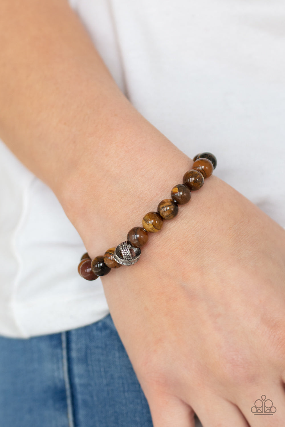 ZEN Commandments - Brown - Paparazzi Bracelet