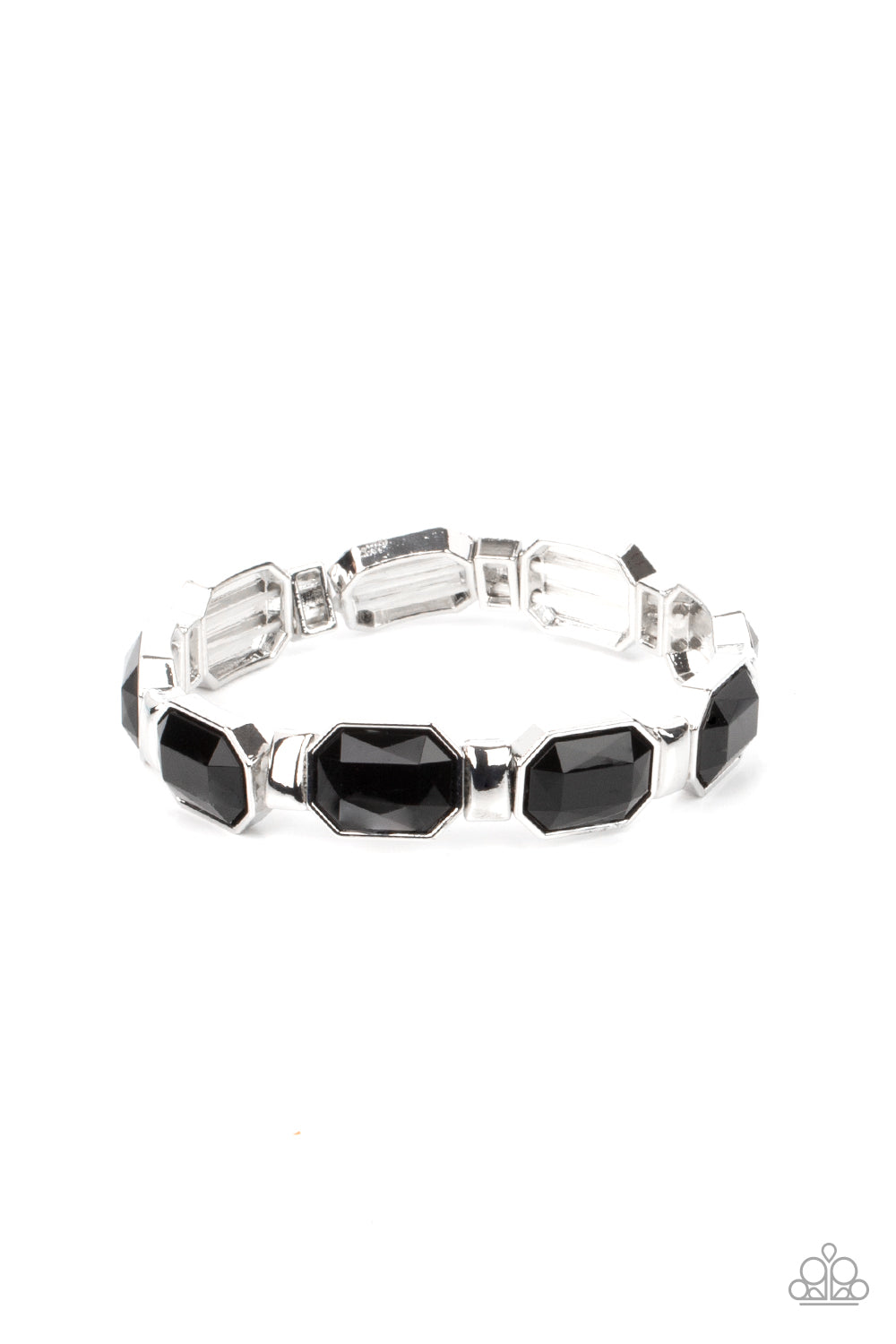 Fashion Fable - Black - Paparazzi Bracelet