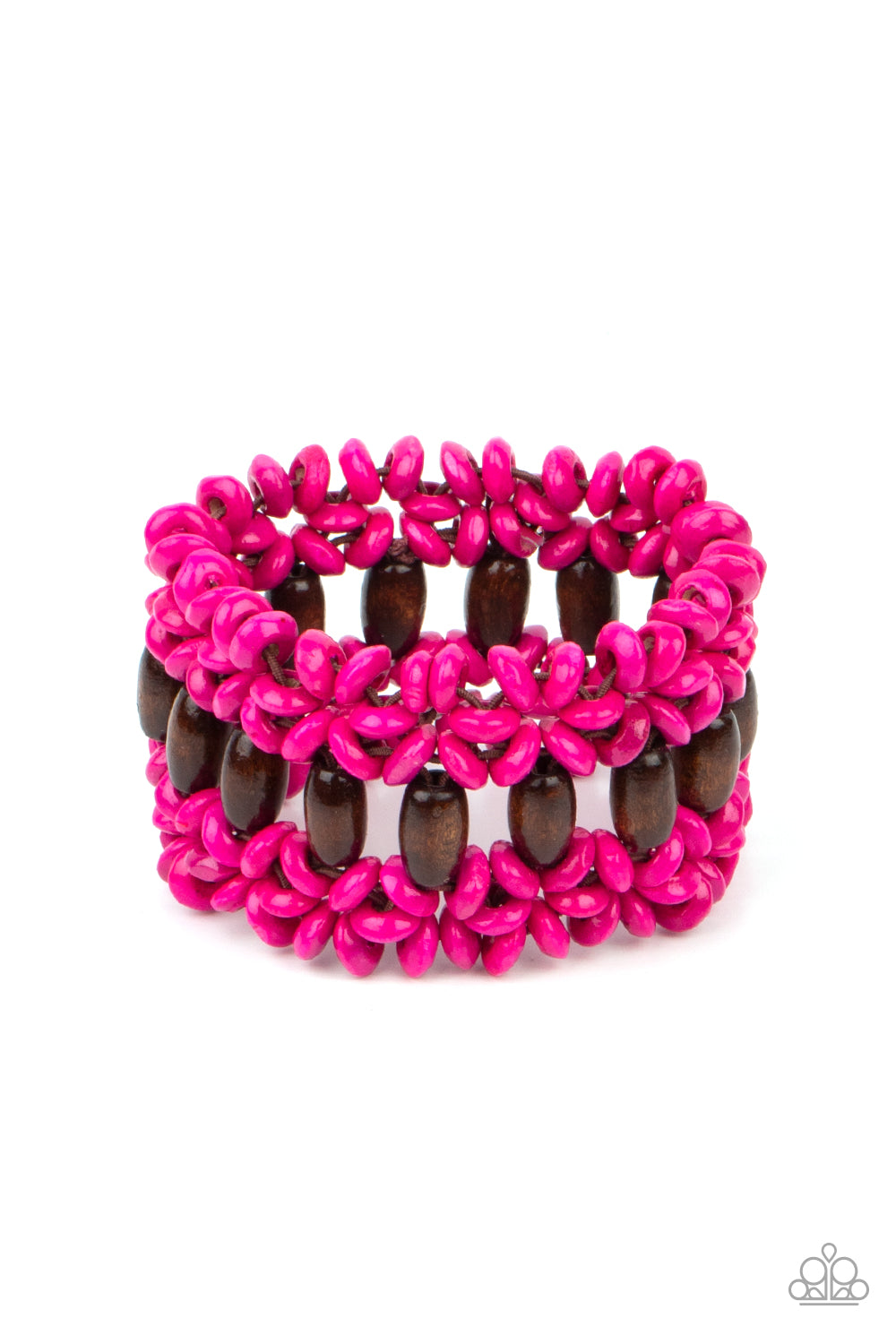 Bali Beach Retreat - Pink - Paparazzi Bracelet