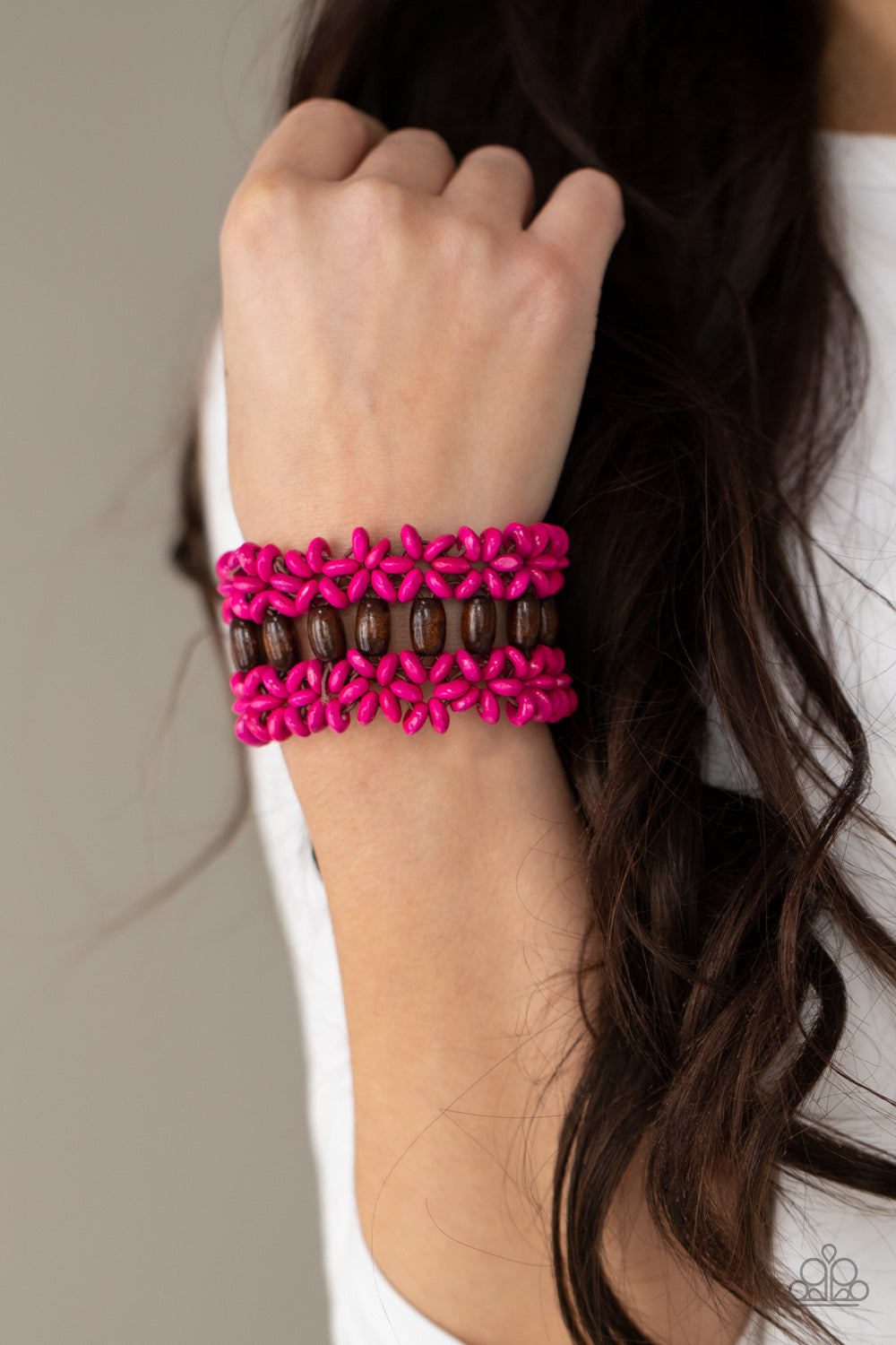 Bali Beach Retreat - Pink - Paparazzi Bracelet