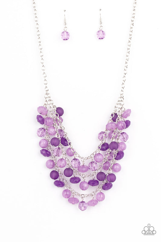 Fairytale Timelessness - Purple - Paparazzi Necklace