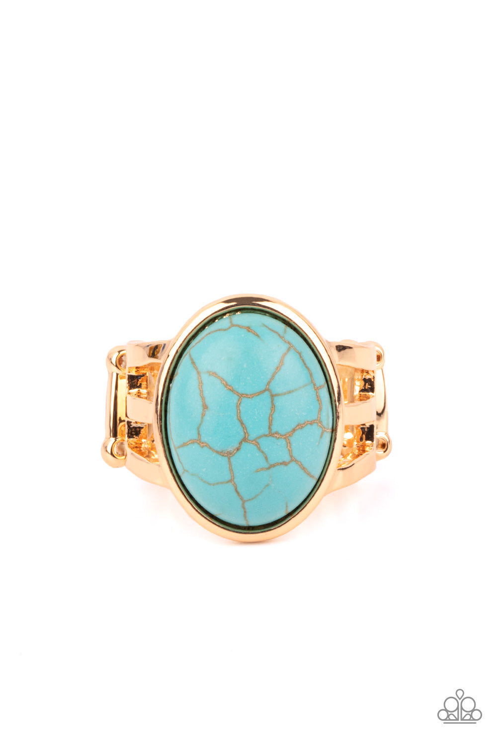 Divine Deserts - Gold - Paparazzi Ring