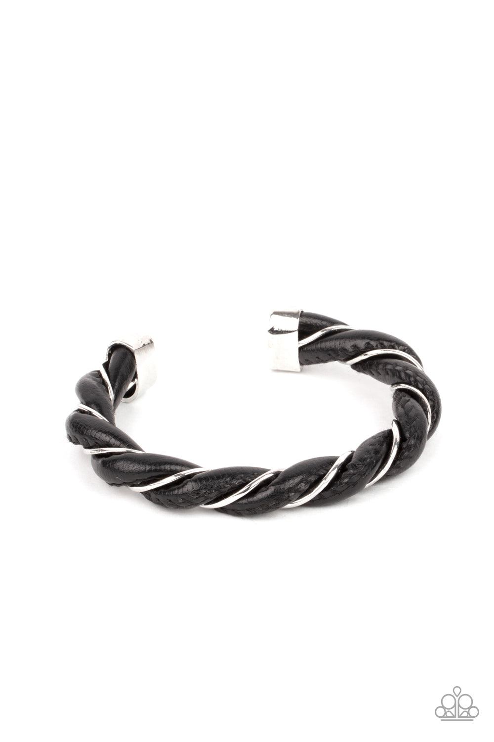 Rebel Relic - Black - Paparazzi Bracelet