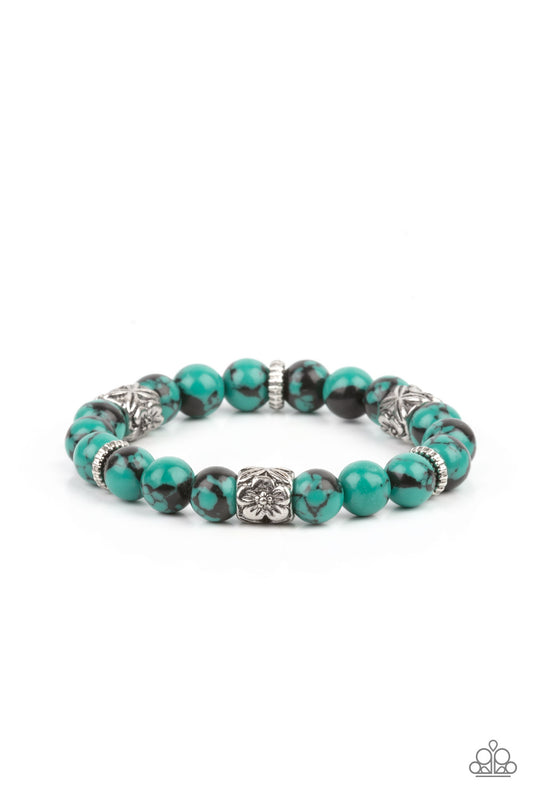 Garden Zen - Green - Paparazzi Bracelet