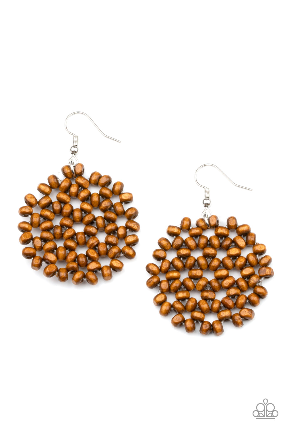 Summer Escapade - Brown -Paparazzi Earrings