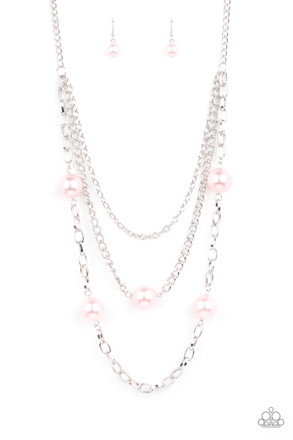 Thanks For The Compliment - Pink Paparazzi Necklace