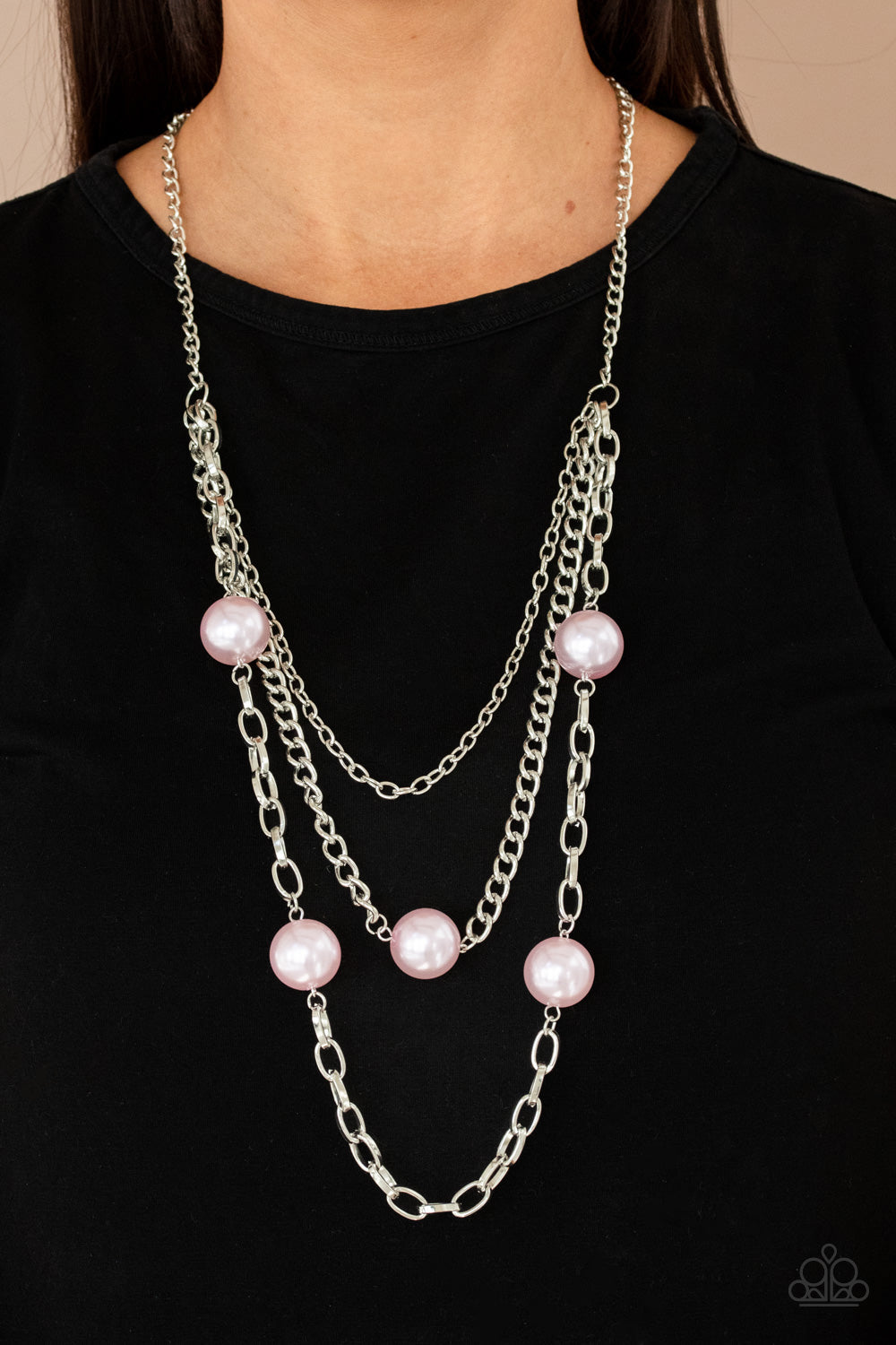 Thanks For The Compliment - Pink Paparazzi Necklace