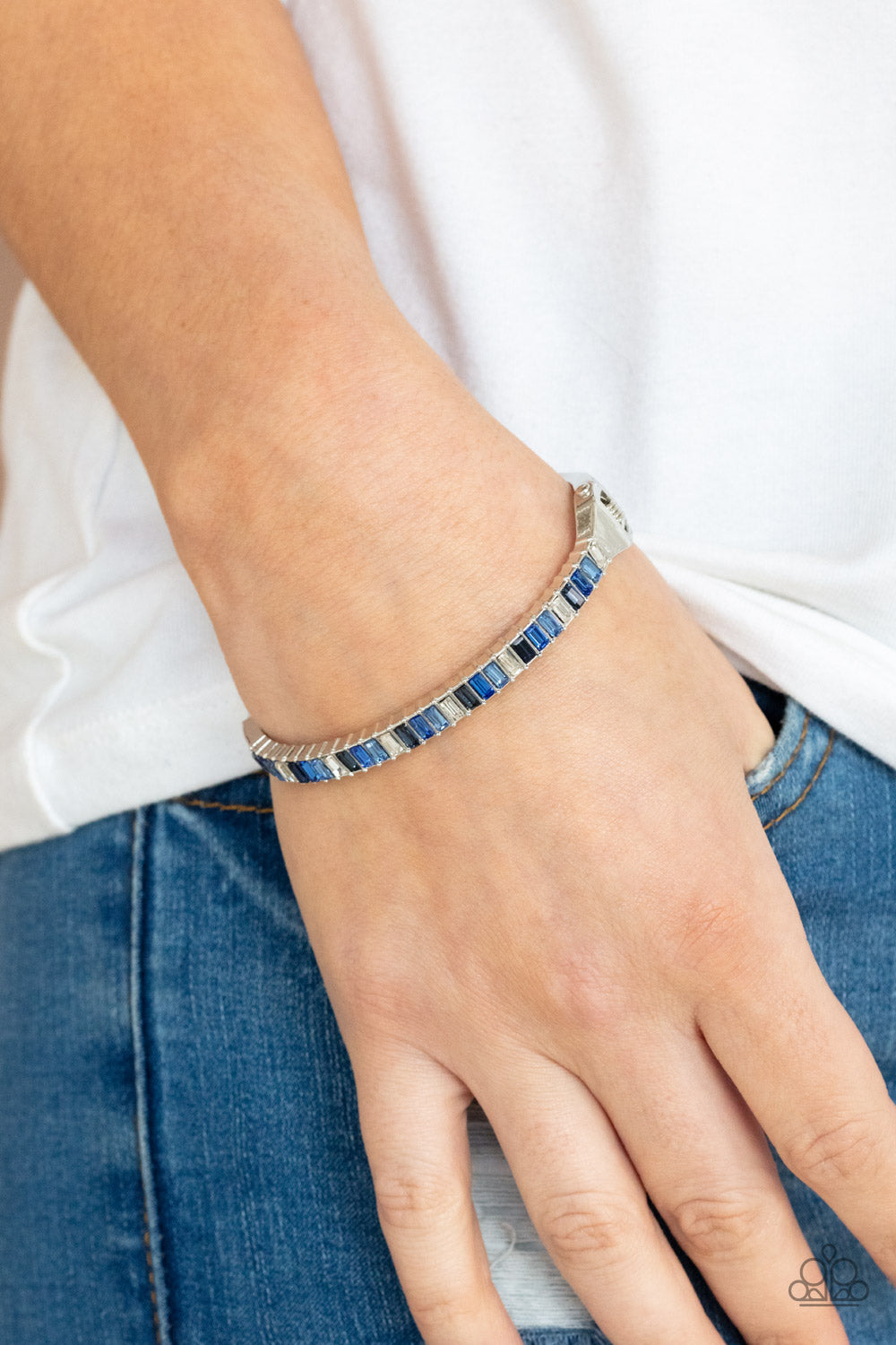 Toast to Twinkle - Blue - Paparazzi Bracelet