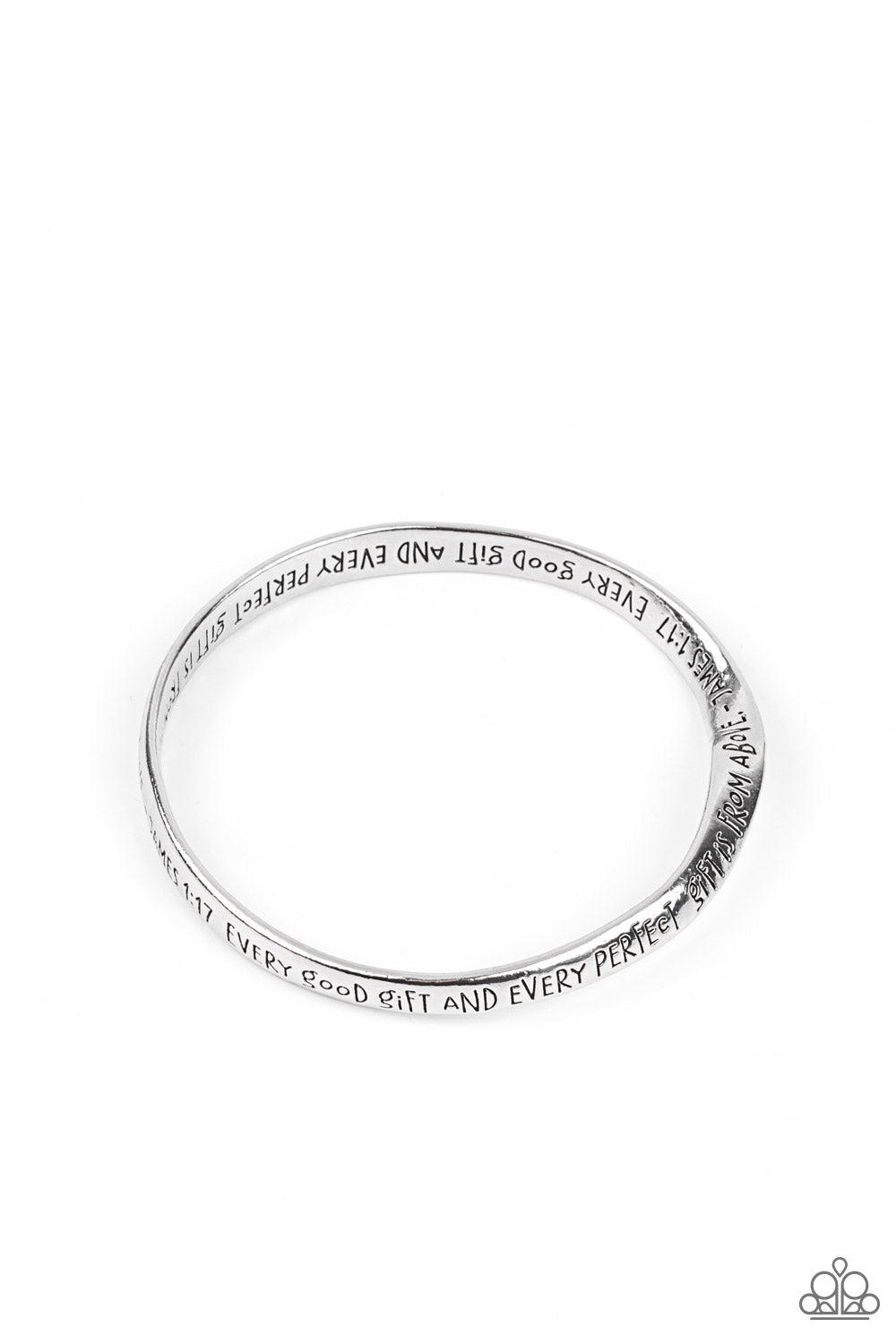 Perfect Present - Silver - Paparazzi Bracelet