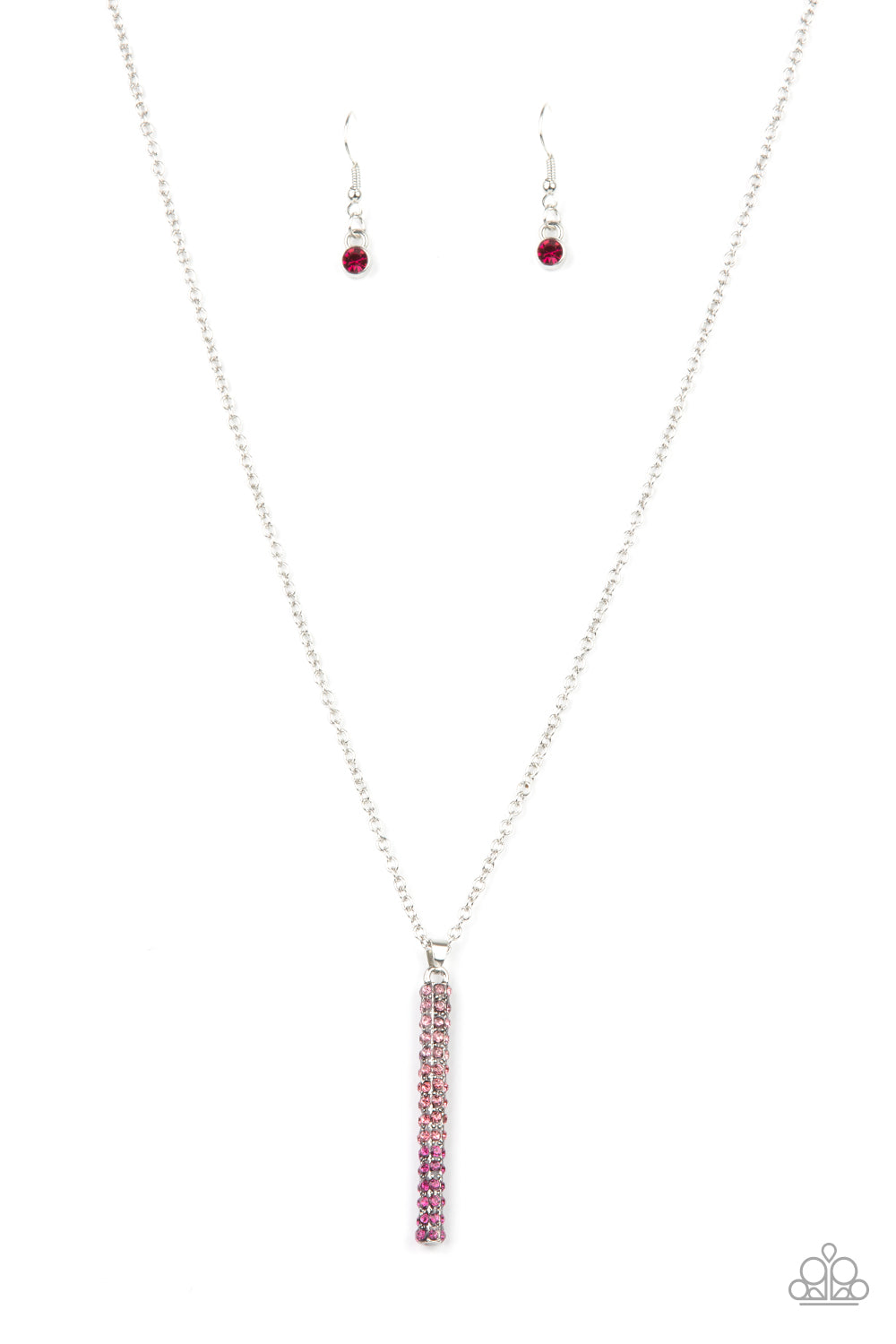 Tower Of Transcendence - Pink - Paparazzi Necklace