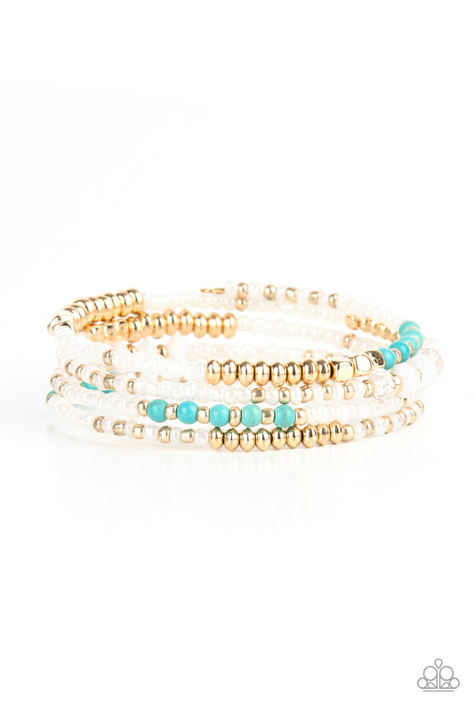 Infinitely Dreamy - Gold - Paparazzi Bracelet