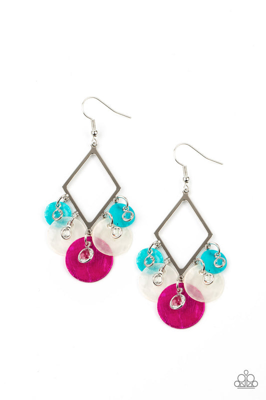 Pomp And Circumstance - Multi - Paparazzi Earrings