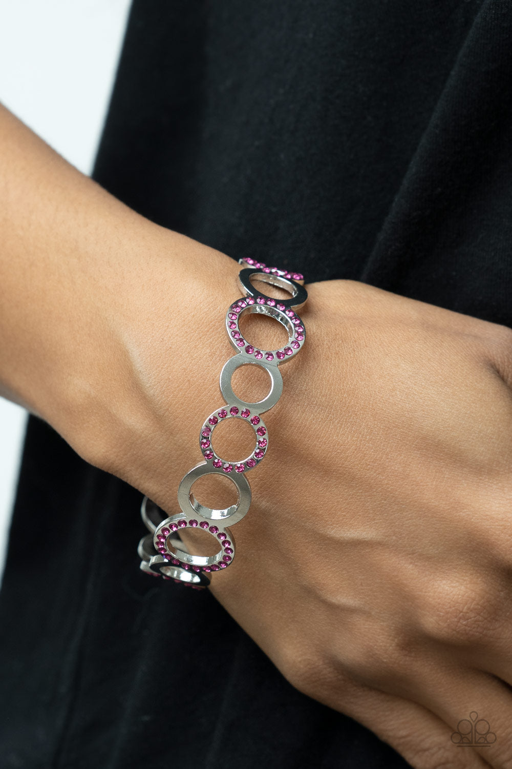 Future, Past, and POLISHED - Pink - Paparazzi Bracelet