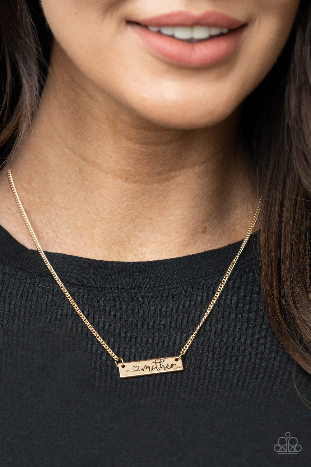 Joy Of Motherhood - Gold - Paparazzi Necklace