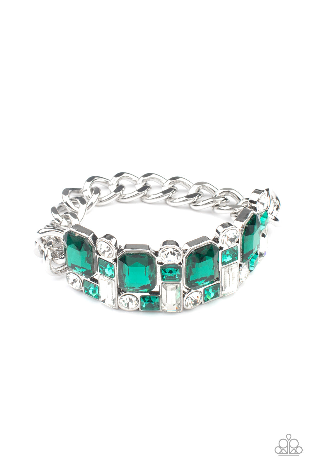 Urban Crest - Green - Paparazzi Bracelet