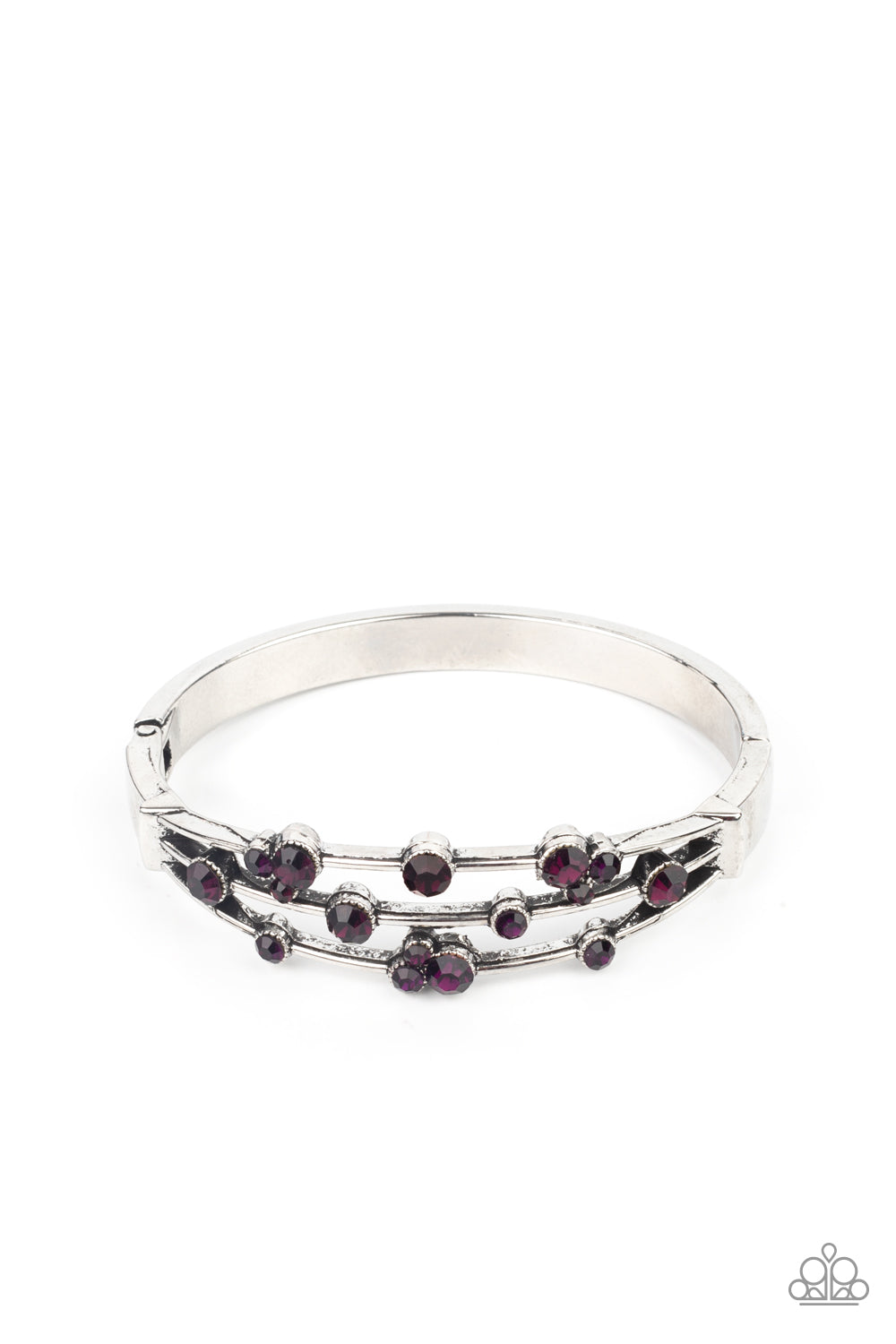 Cosmic Candescence - Purple - Paparazzi Bracelet