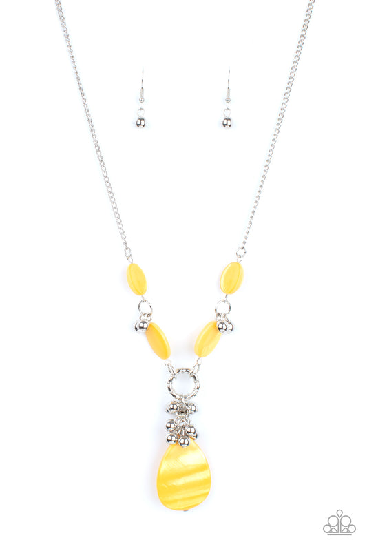 Summer Idol - Yellow - Paparazzi Necklace