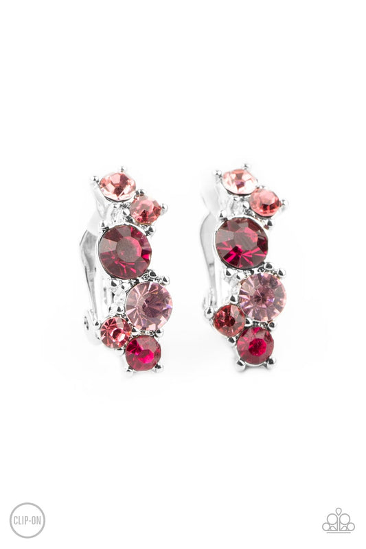 Cosmic Celebration - Pink - Paparazzi Earrings