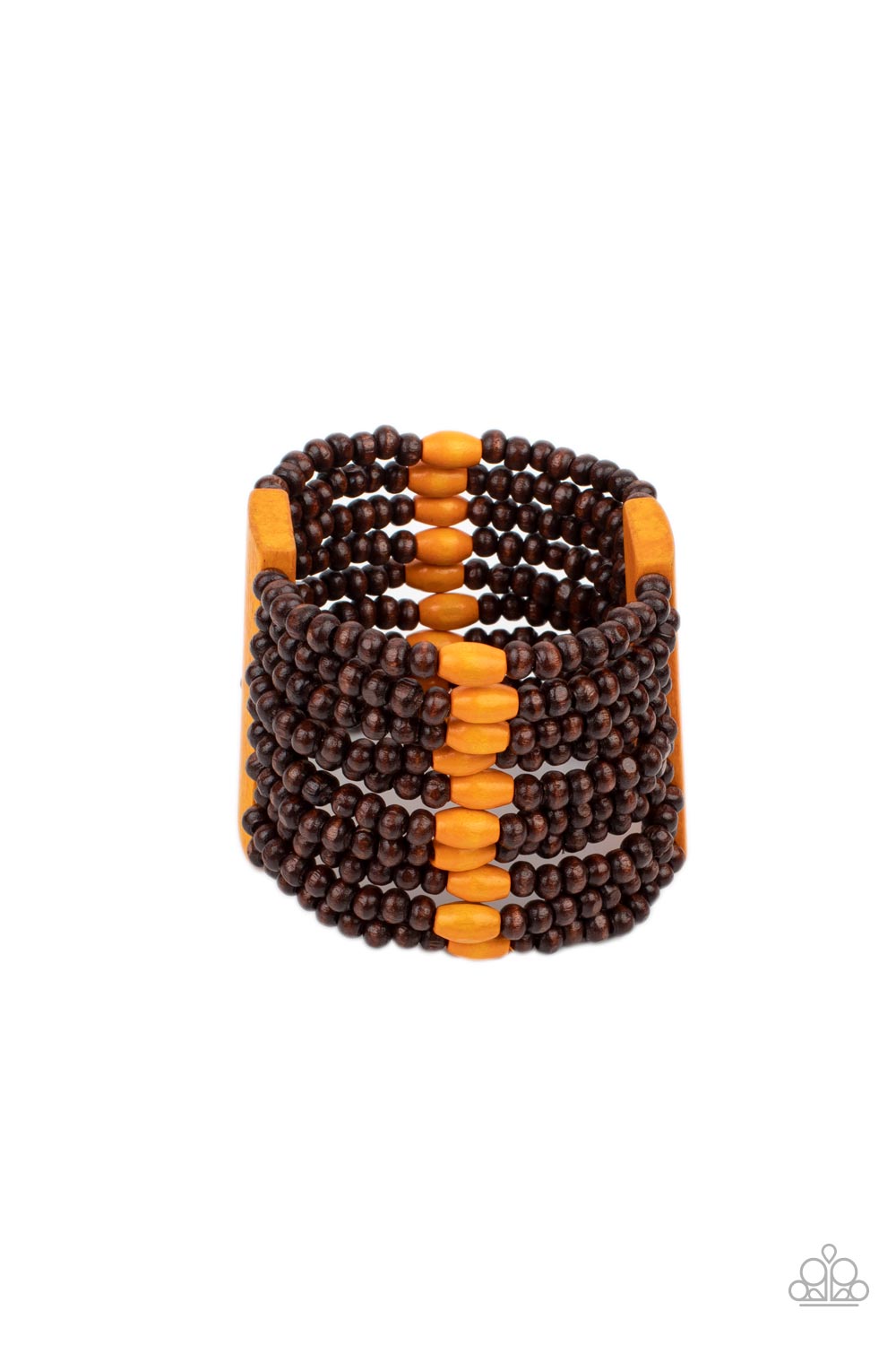Tropical Trendsetter - Orange - Paparazzi Bracelet