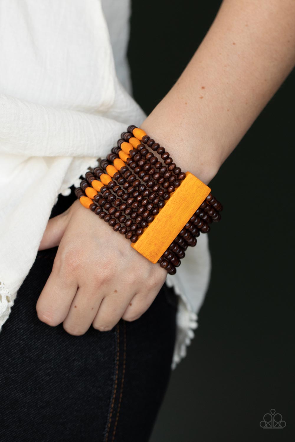 Tropical Trendsetter - Orange - Paparazzi Bracelet