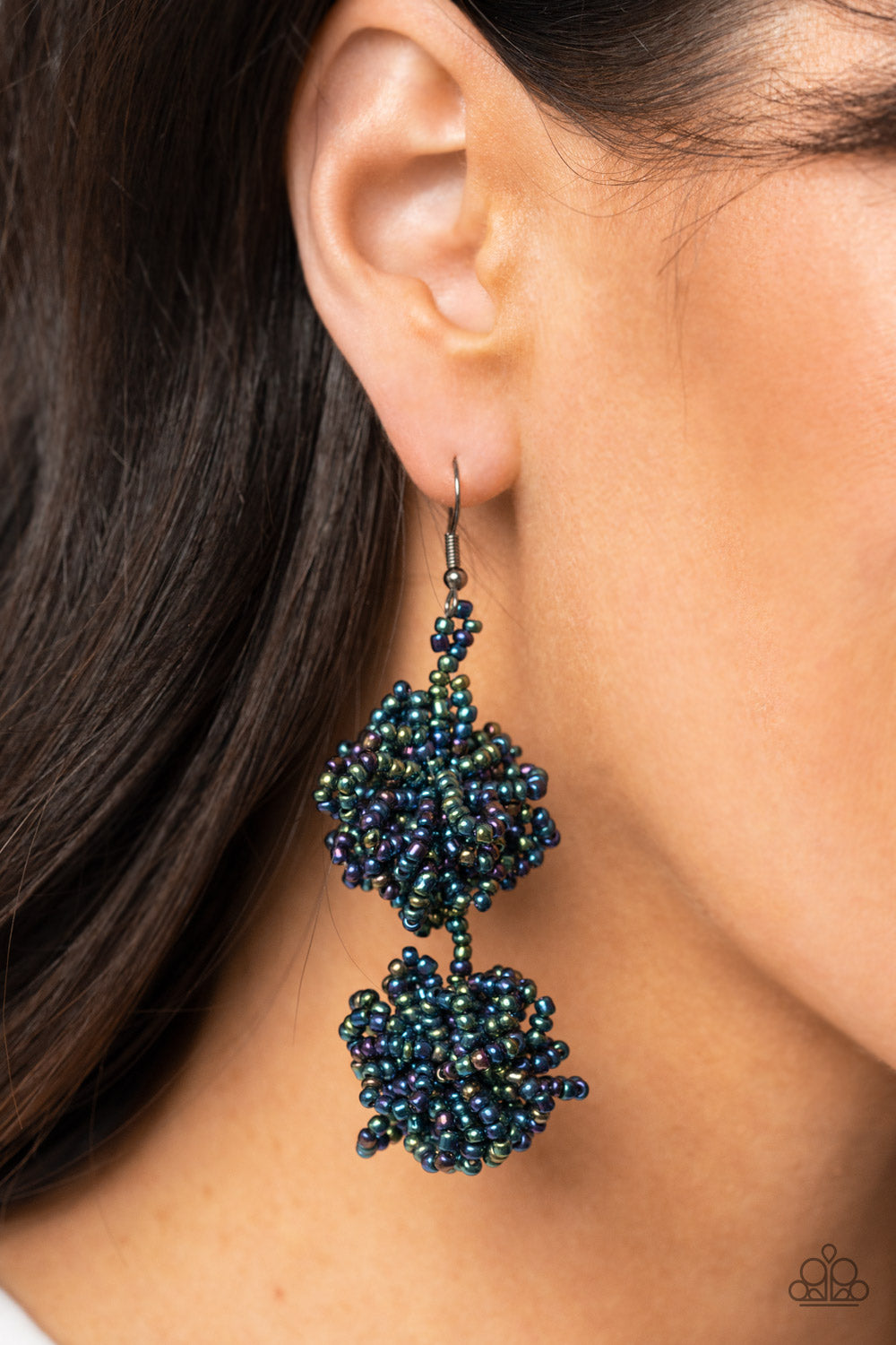 Celestial Collision - Multi - Paparazzi Earrings