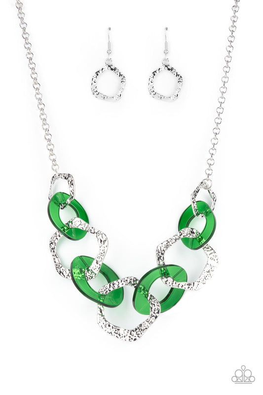 Urban Circus - Green - Paparazzi Necklace