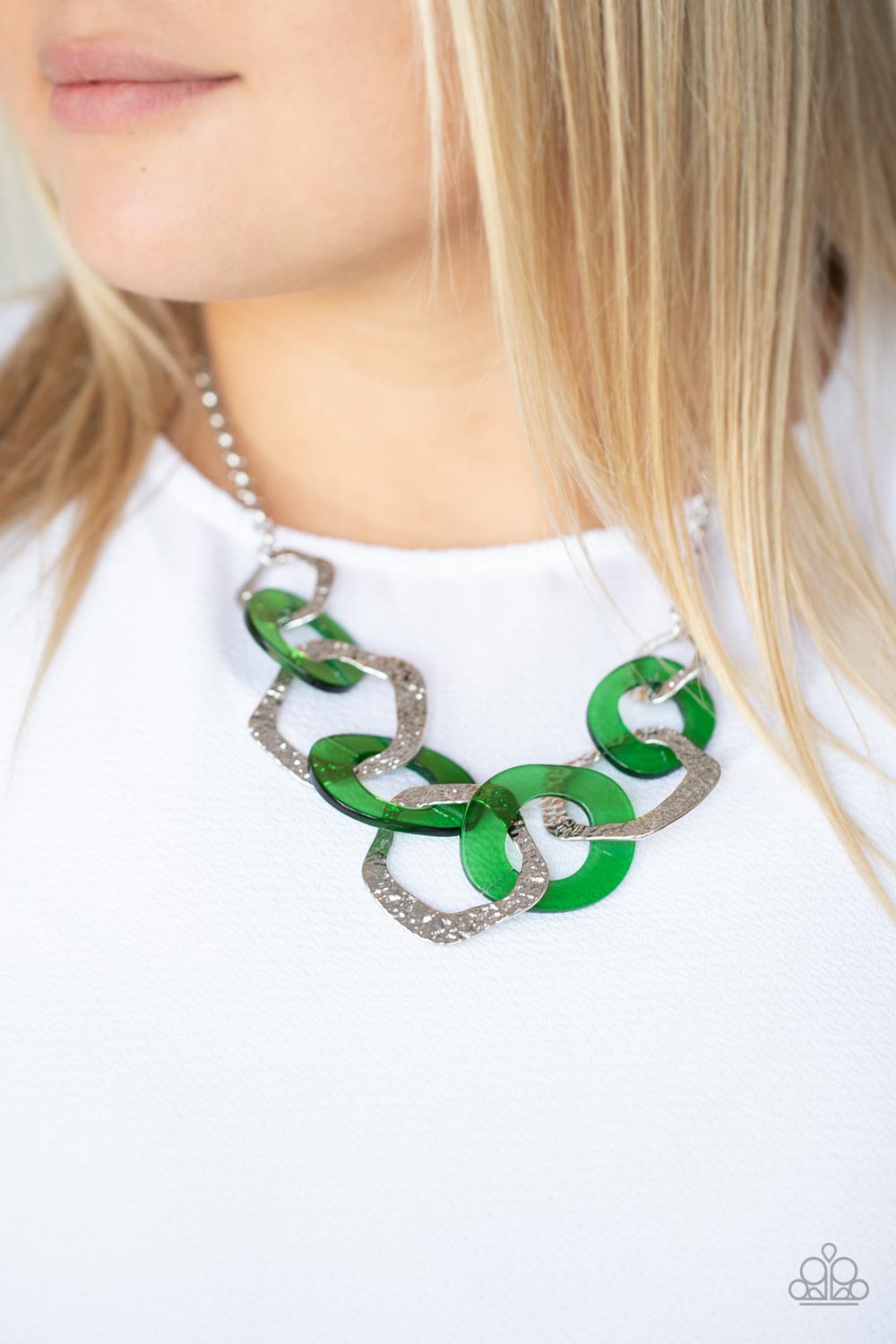 Urban Circus - Green - Paparazzi Necklace