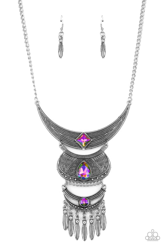 Lunar Enchantment - Multi  - Paparazzi Necklace