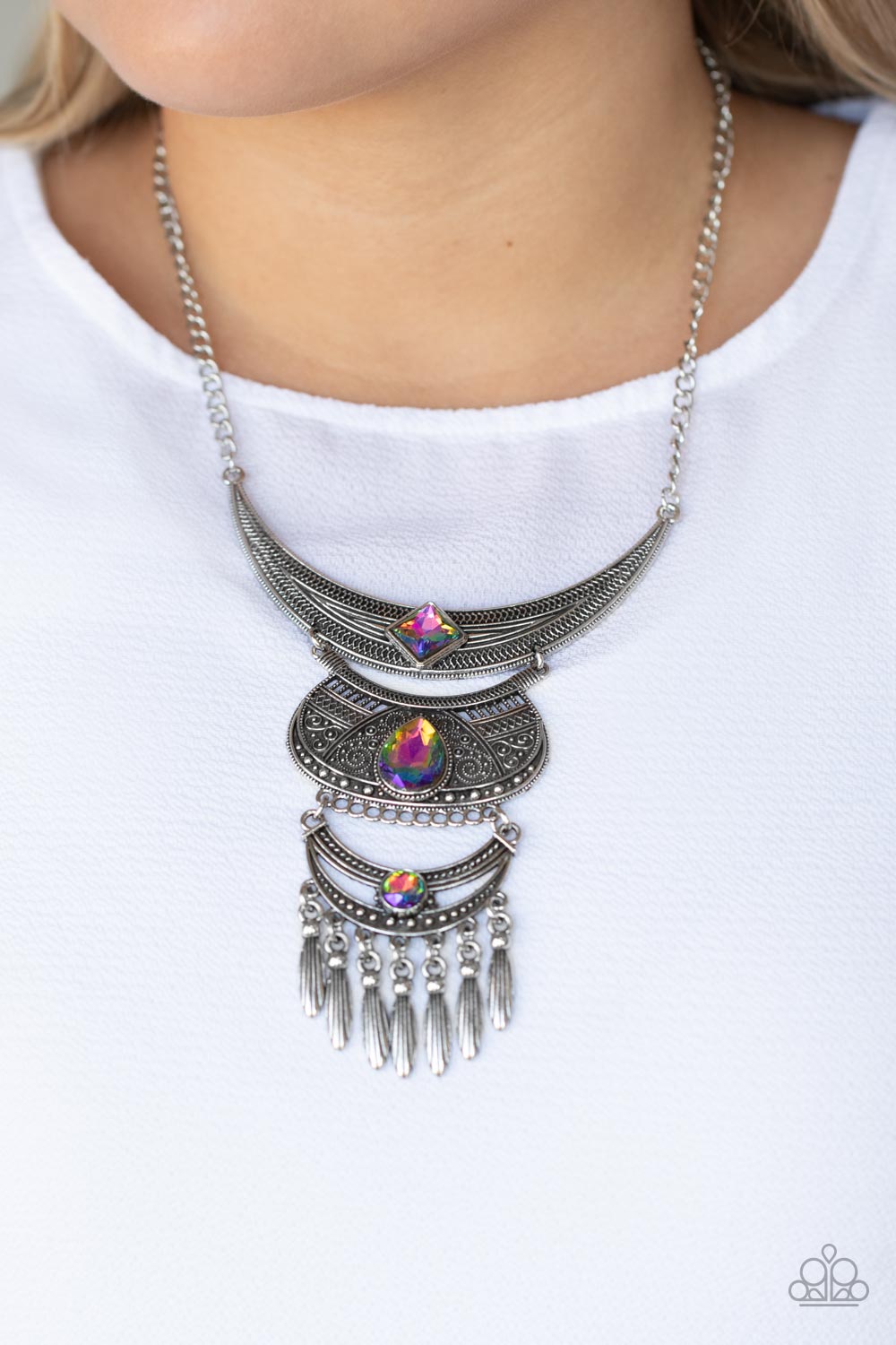 Lunar Enchantment - Multi  - Paparazzi Necklace