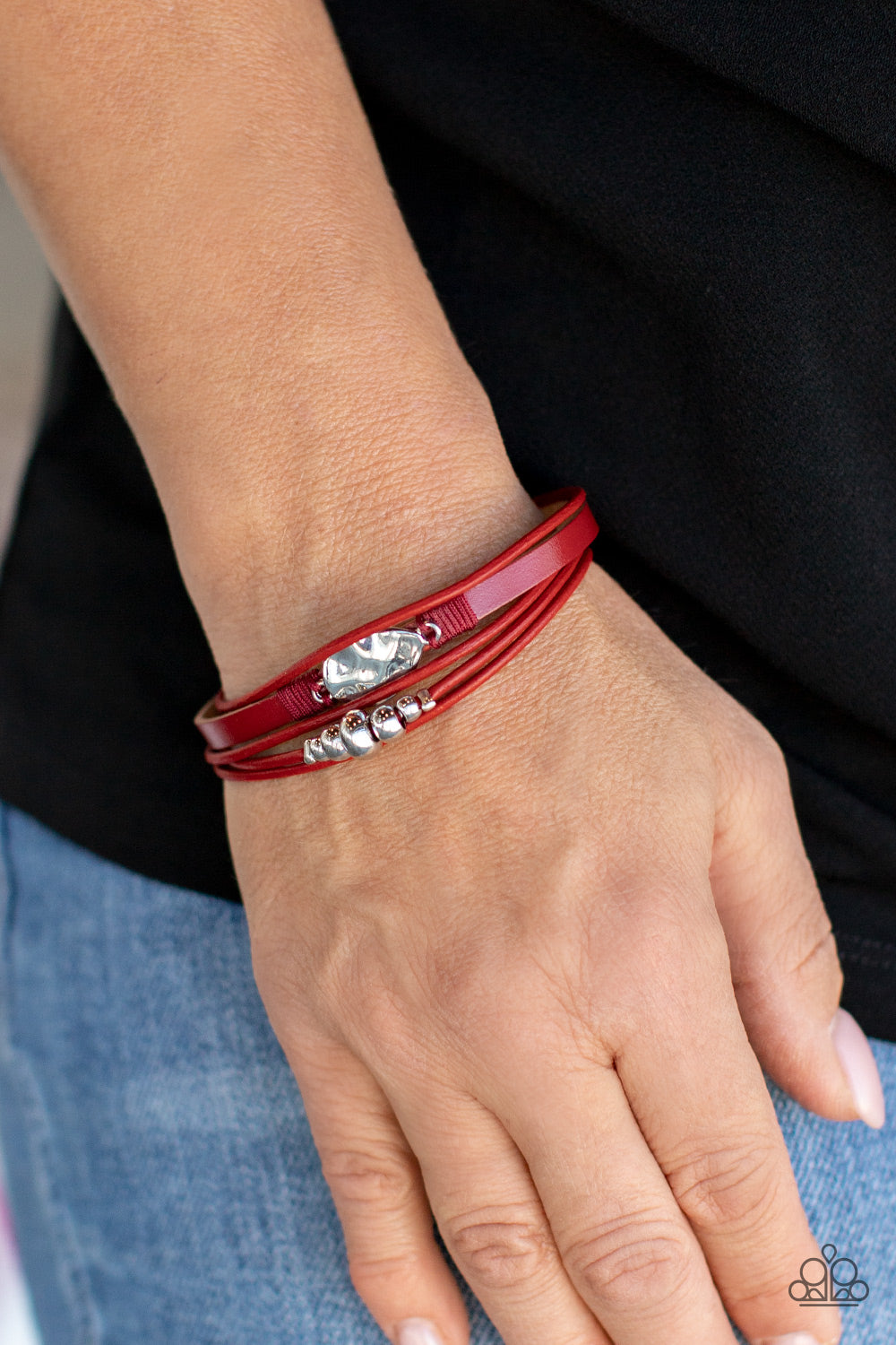 Tahoe Tourist - Red - Paparazzi Bracelet