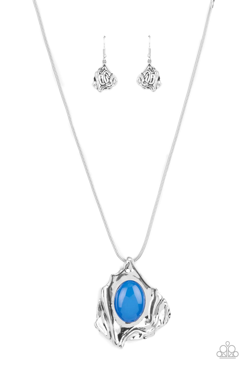 Amazon Amulet - Blue - Paparazzi Necklace