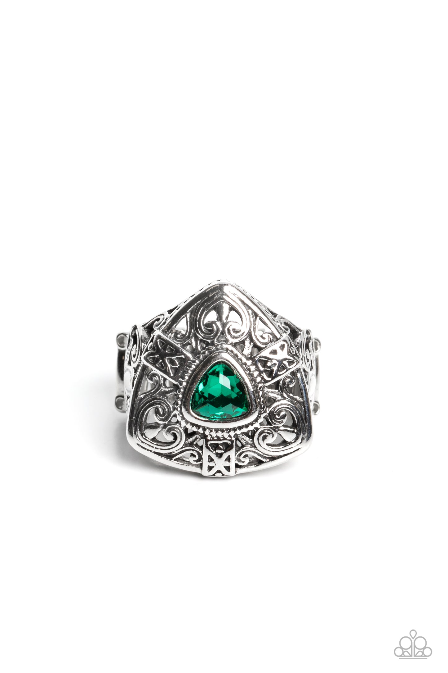 Charismatic Couture - Green - Paparazzi Ring