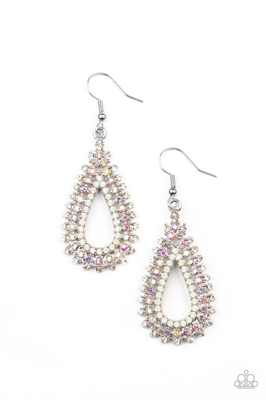 The Works - Multi - Paparazzi Earrings