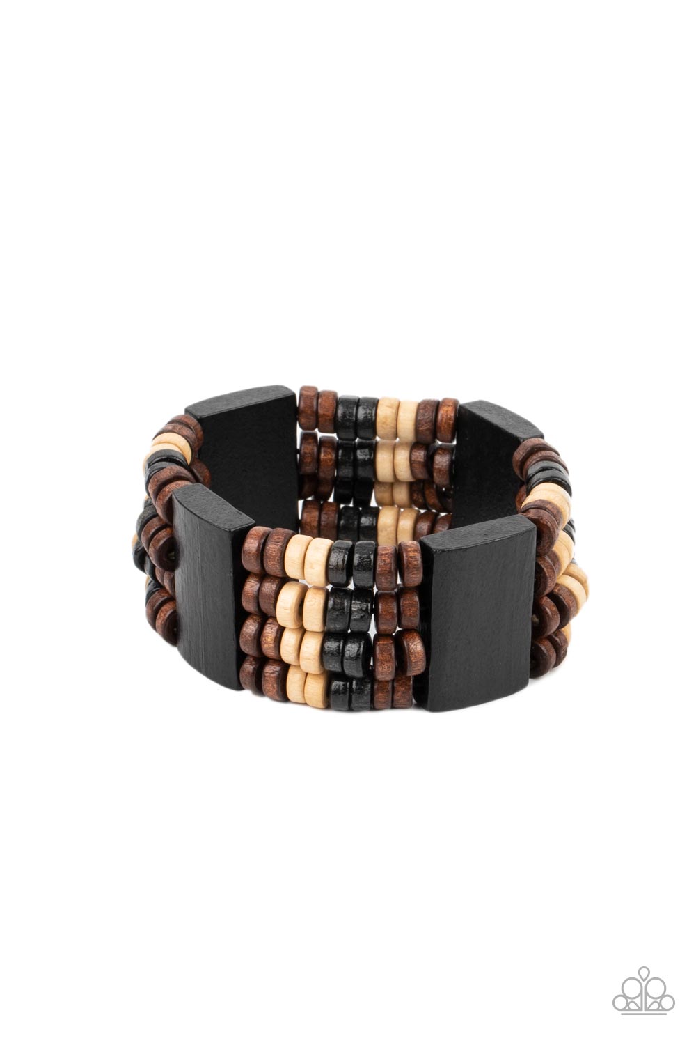 Aruba Attire - Black - Paparazzi Bracelet